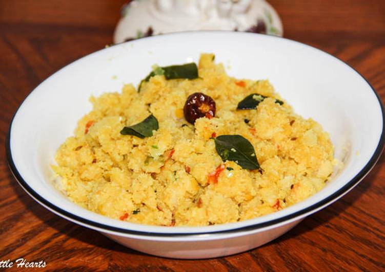 Steps to Make Any-night-of-the-week Tomato Upma