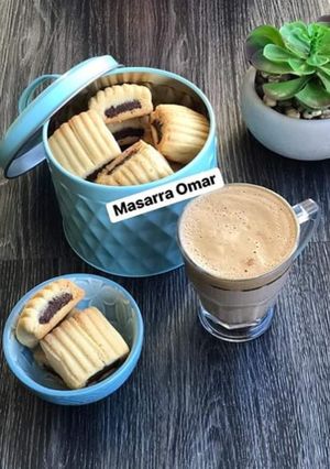 صورة لوصفة بسكويت التمر روووعة 👍