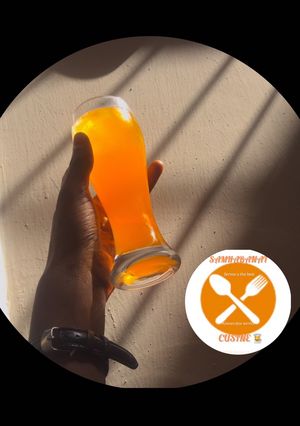 A picture of Mango juice.