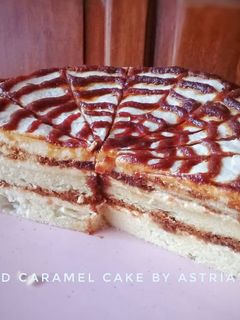 Foto resep Salted Caramel Cake no Oven