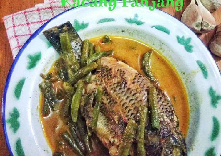 Siap Saji Gulai ikan nila kacang panjang Ala Restoran