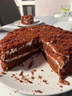 Фото Торт "Червоний оксамит".