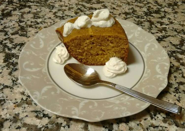 Bizcocho de naranja con harina integral de centeno. Muy rico 😋