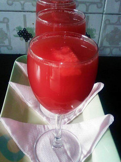 A picture of Watermelon juice.