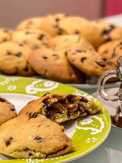 Φωτογραφία της συνταγής Αφράτα American cookies 🍪