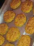 Hamburguesa de patata y zanahoria