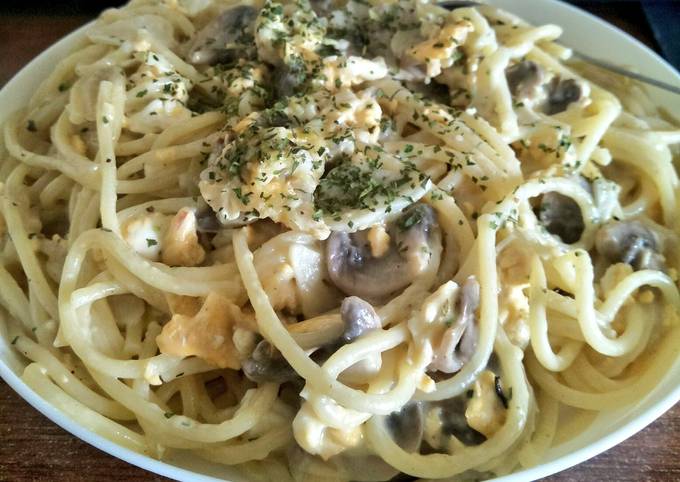 Spaghetti Creamy Mushroom