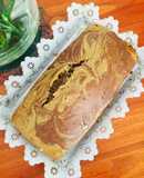 Budín marmolado de matcha SIN TACC