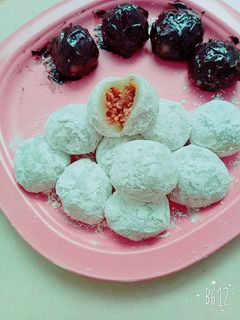Foto resep Mochi isi kacang