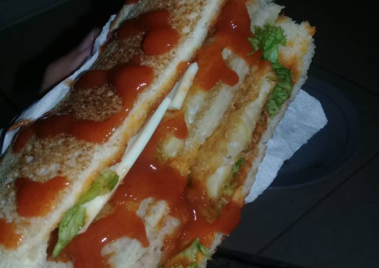 Resep 3. Sandwich ala anak kos yang Bikin Ngiler