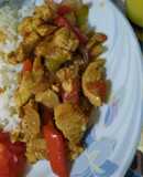 Fajitas de pollo