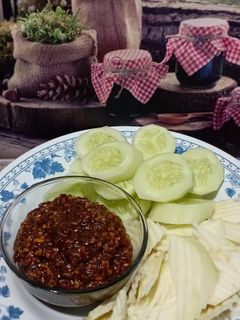Foto resep #898 Rujak Bumbu Kacang