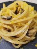 Trighetti in carbonara di mare