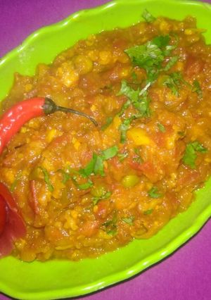 A picture of Masala Bhaji.