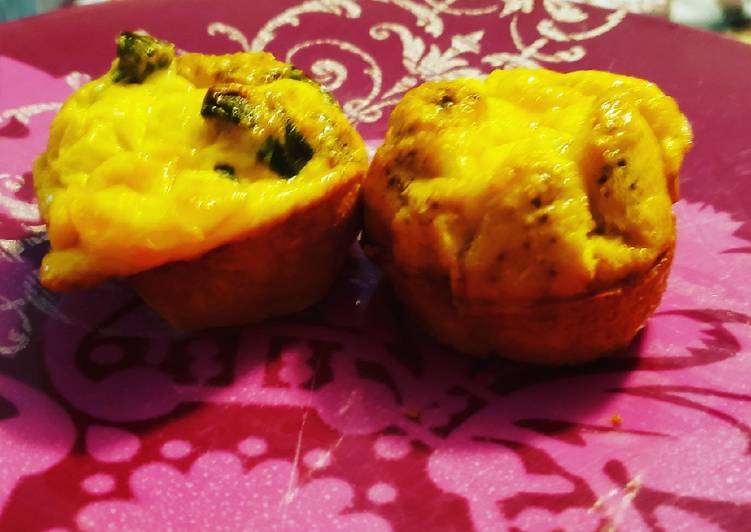 Recipe of Appetizing Jalapeno popper egg muffins