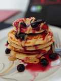 Pancakes de proteína ~400 calorías