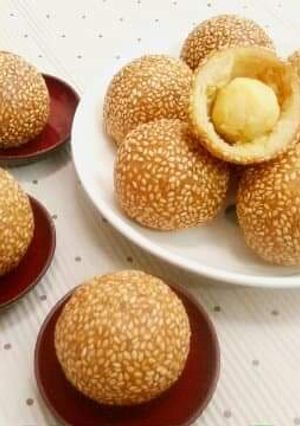 Hình của món Bánh rán lúc lắc (bánh cam).