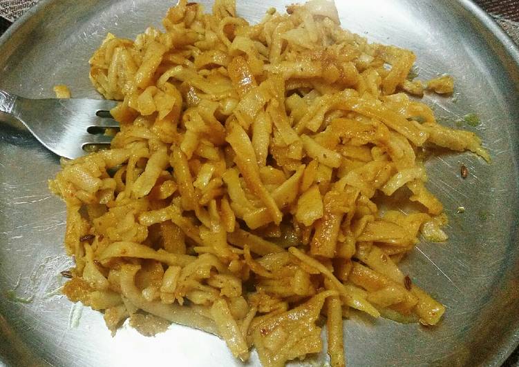 Homemade aata noodles for baby