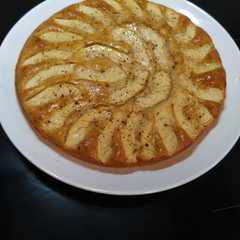 Una foto de Bizcocho de manzana