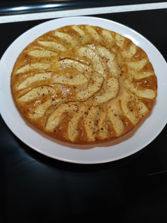 Una foto de Bizcocho de manzana