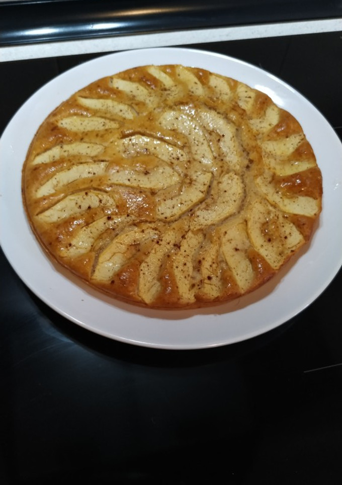 Una foto de Bizcocho de manzana