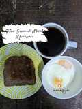 Telur Separuh Masak Microwave