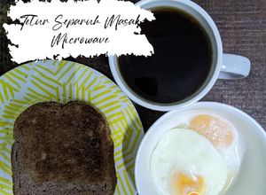 Gambar Telur Separuh Masak Microwave