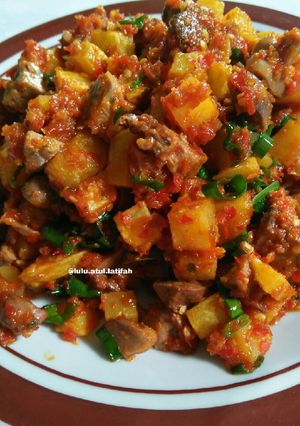 Foto resep Sambal kentang rempela
