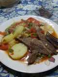 Bifes a la Criolla