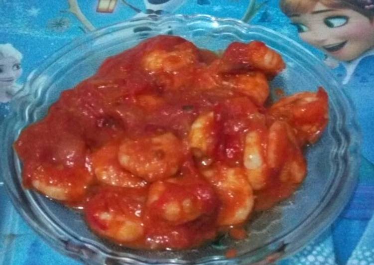 Resep Udang balado Anti Gagal