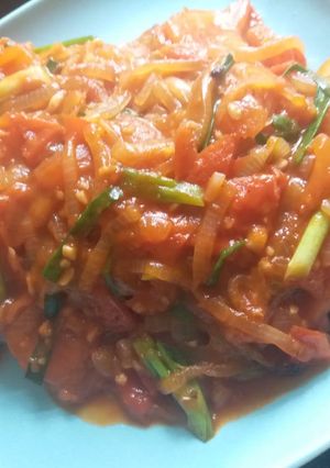 Foto resep Gurami goreng siram saus tomat