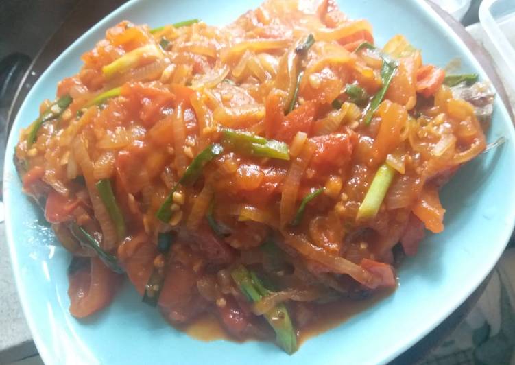 Resep Gurami goreng siram saus tomat Sederhana Untuk Jualan