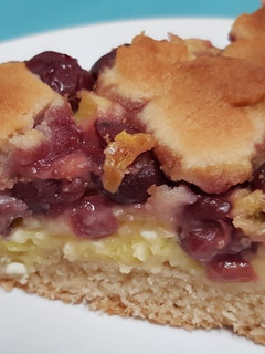 Una foto de Tarta de cerezas