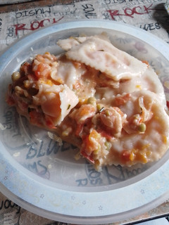 Una foto de Salsa de Tomate y Queso