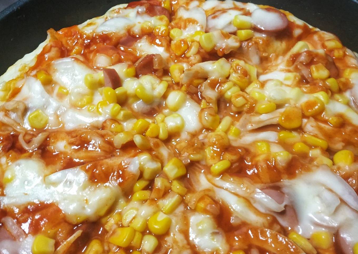 Homemade pizza teflon