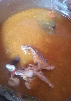 Foto resep Sayur ayam garang asem