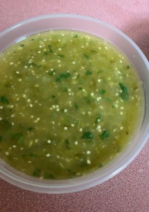 A picture of Salsa Verde.