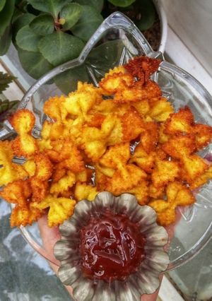 عکسی از دستور چیپس پاستا