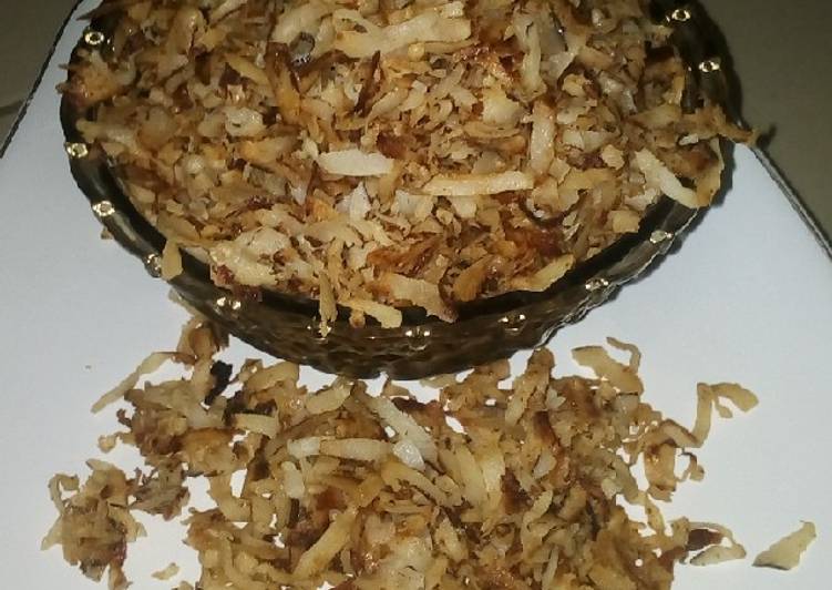 Recipe of Any-night-of-the-week Coconut flakes