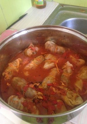 Una foto de Hallaquitas  de repollo