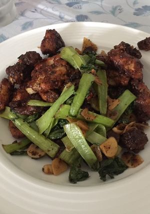 Foto resep Dori dan pak coy lada hitam