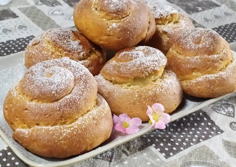 Simple Way to Make Fatto in casa Girandole al limone,senza lievitazione