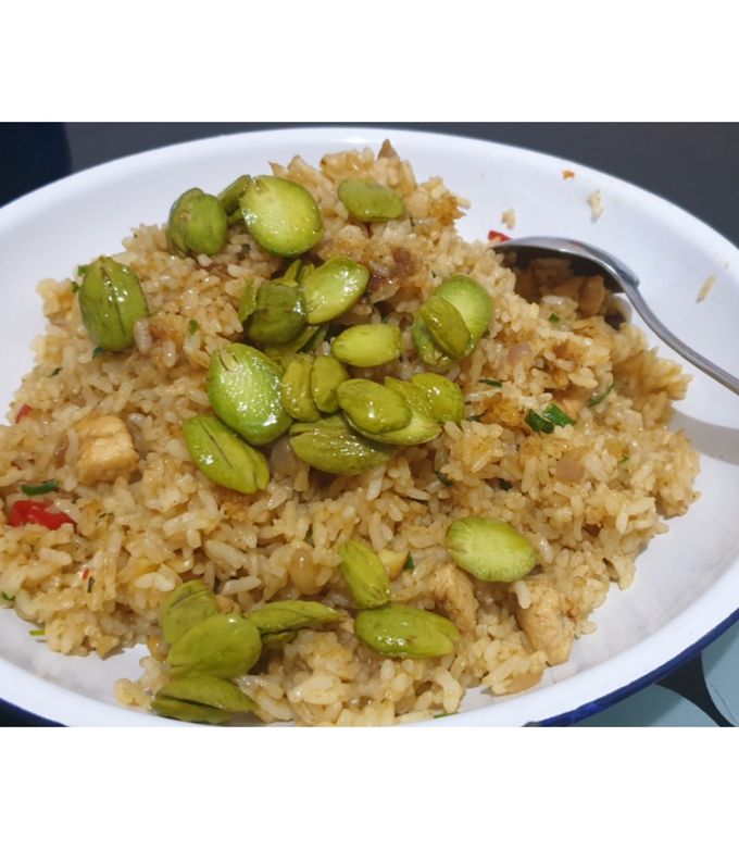 Foto resep Nasi goreng pete sederhana