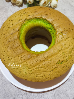 Foto resep Bolu Pandan Lembut 4 telur (All In One Method)