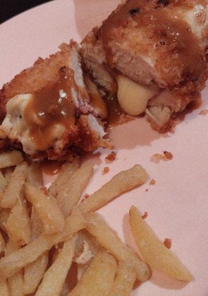 Foto resep Chicken cordon bleu