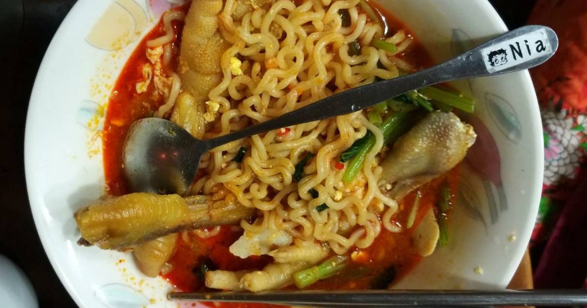 Resep Seblak Ceker Ayam Oleh Nia Vanie Cookpad