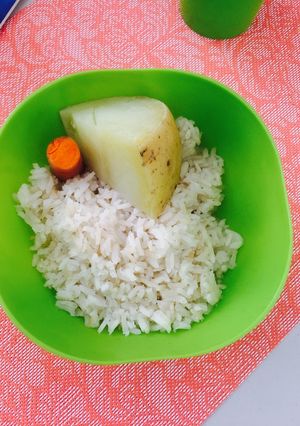 Una foto de Arroz Blanco