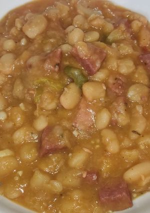 Una foto de Fabada a mi manera