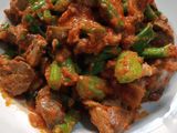 Sambal hati ayam dan buncis