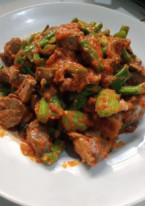 Foto resep Sambal hati ayam dan buncis